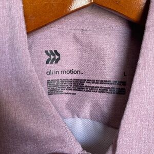 all in motion Men's Light Pink Short-Sleeve Button-Down Shirts